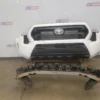 24 TOYOTA TACOMA SR FRONT BUMPER WHITE 040 WITH GRILLES AND RADAR - SEE IMAGES