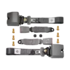 2Pcs 3‑Point Retractable Gray Buckle Seat Belt For Ford Explorer