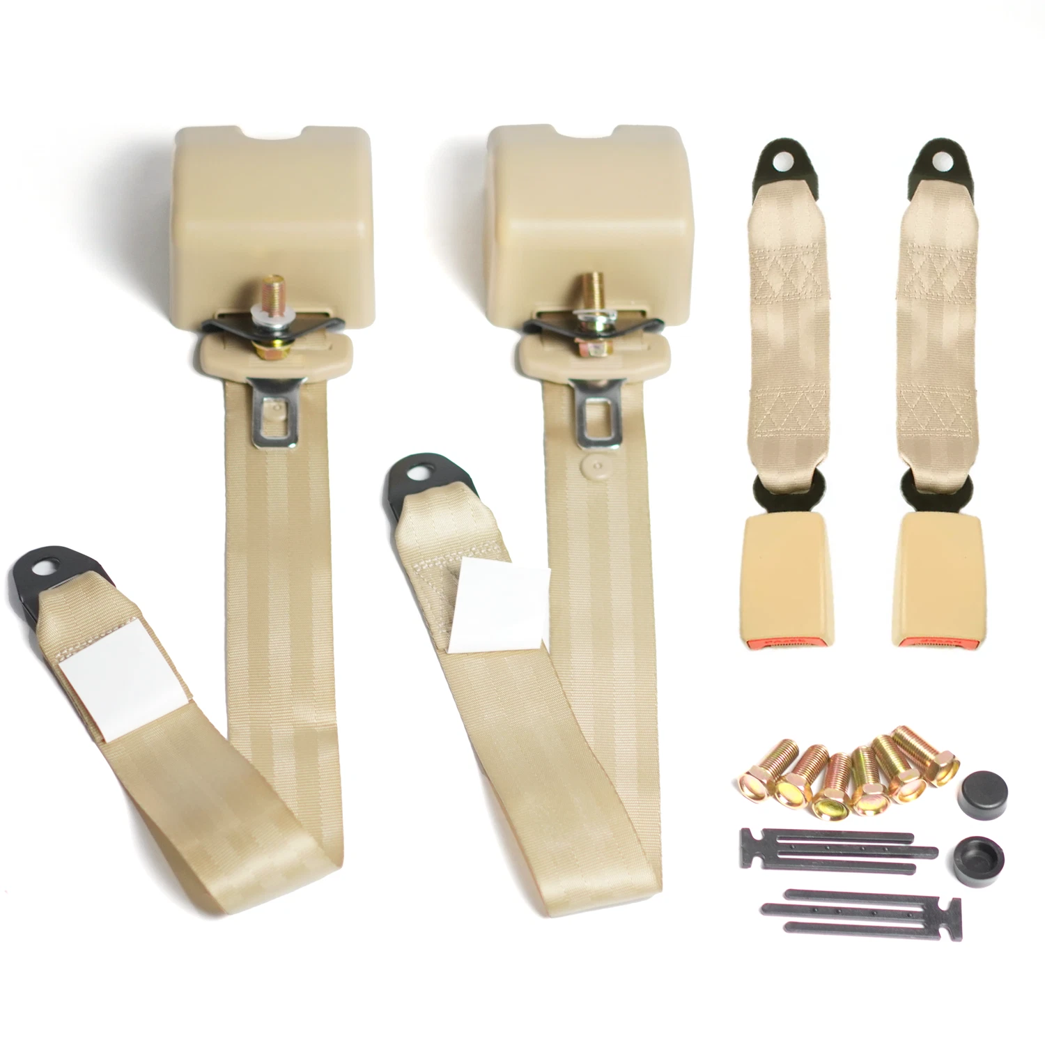 2pcs Genuine Ford Explorer 3 Point Safety Adjustable Seat Belt Straps Vehicle