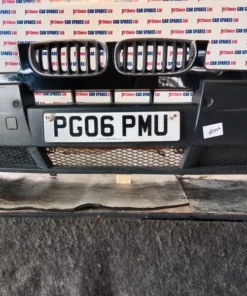 BMW X3 ESTATE 5DR MK1 2006 BLACK 668 FRONT BUMPER MARKS