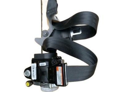 Honda 04814-TVA-A00ZA Outer Set, Right Front Seat Belt (Deep Black)