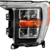 Driver Side LED Headlight Lens and Housing for 2021-2023 Ford F-150