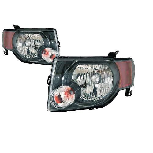 Driver Passenger Headlight Set For 08-12 Ford Escape XLT w/Appearance Pkg; From 12-1-08; CAPA Certified