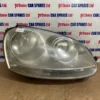 VOLKSWAGEN JETTA MK5 2007 DRIVER SIDE CHROME INSERT HALOGEN HEAD LIGHT LAMP