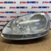VOLKSWAGEN JETTA MK5 A5 2007 PASSENGER CHROME INSERT HALOGEN HEAD LIGHT LAMP