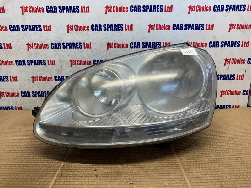 VOLKSWAGEN JETTA MK5 A5 2007 PASSENGER CHROME INSERT HALOGEN HEAD LIGHT LAMP