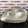 VW JETTA SALOON 4DR FSI MK5 A5 2007 PASSENGER SIDE CHROME INSERT HEAD LIGHT LAMP