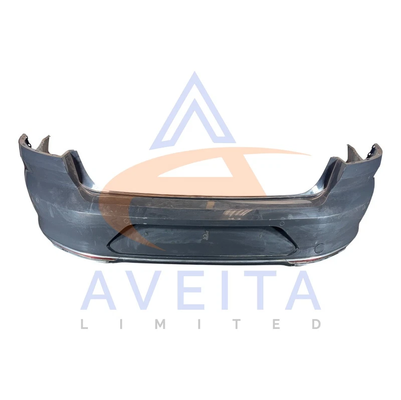 VW PASSAT R-LINE 15-19 B8 (3G) Urano Grey LI7F Bumper Rear 3G5807417