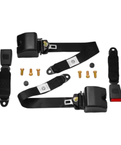 For Ford Explorer 2 Sets Retractable Black 3‑Point Safety Seat Belt
